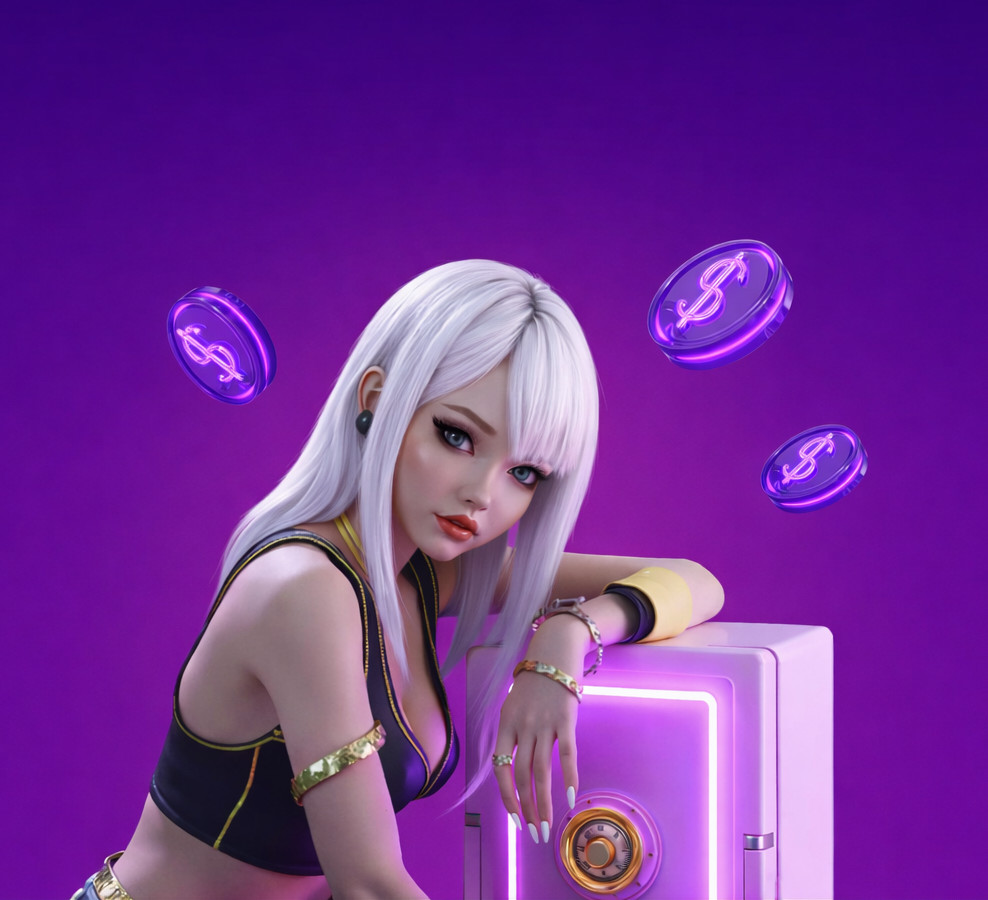 Banner showing a slot and the text 100% casino bonus plus 50 free spins